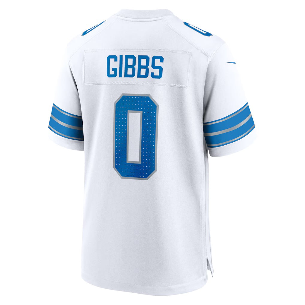 Camisa Detroit Lions Jahmyr Gibbs Branca