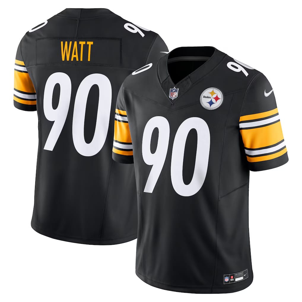 Camisa Pittsburgh Steelers T. J. Watt Preta