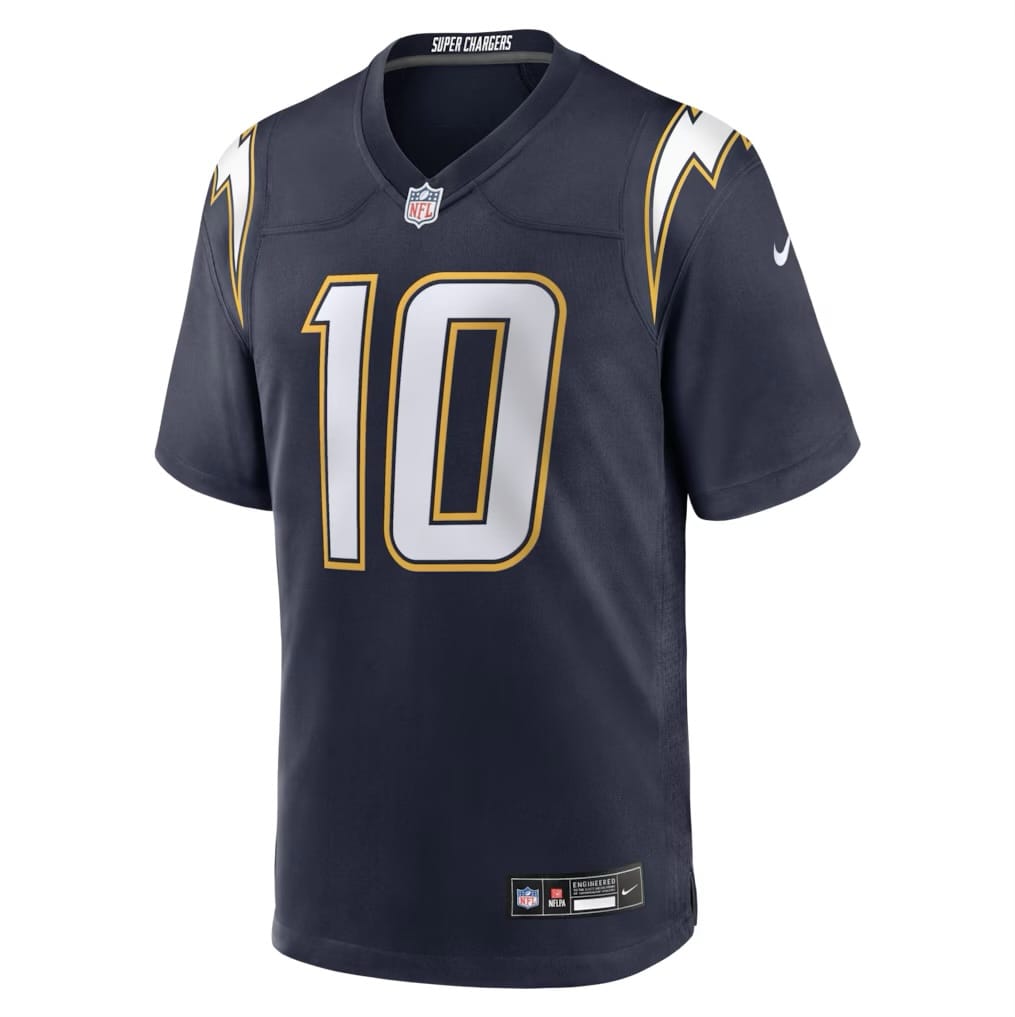 Camisa Los Angeles Chargers Justin Herbert Azul