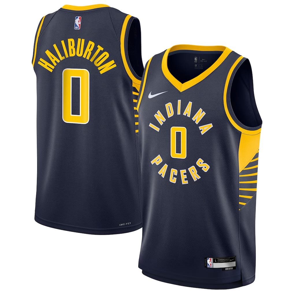 Regata Indiana Pacers Tyrese Haliburton Icon Edition
