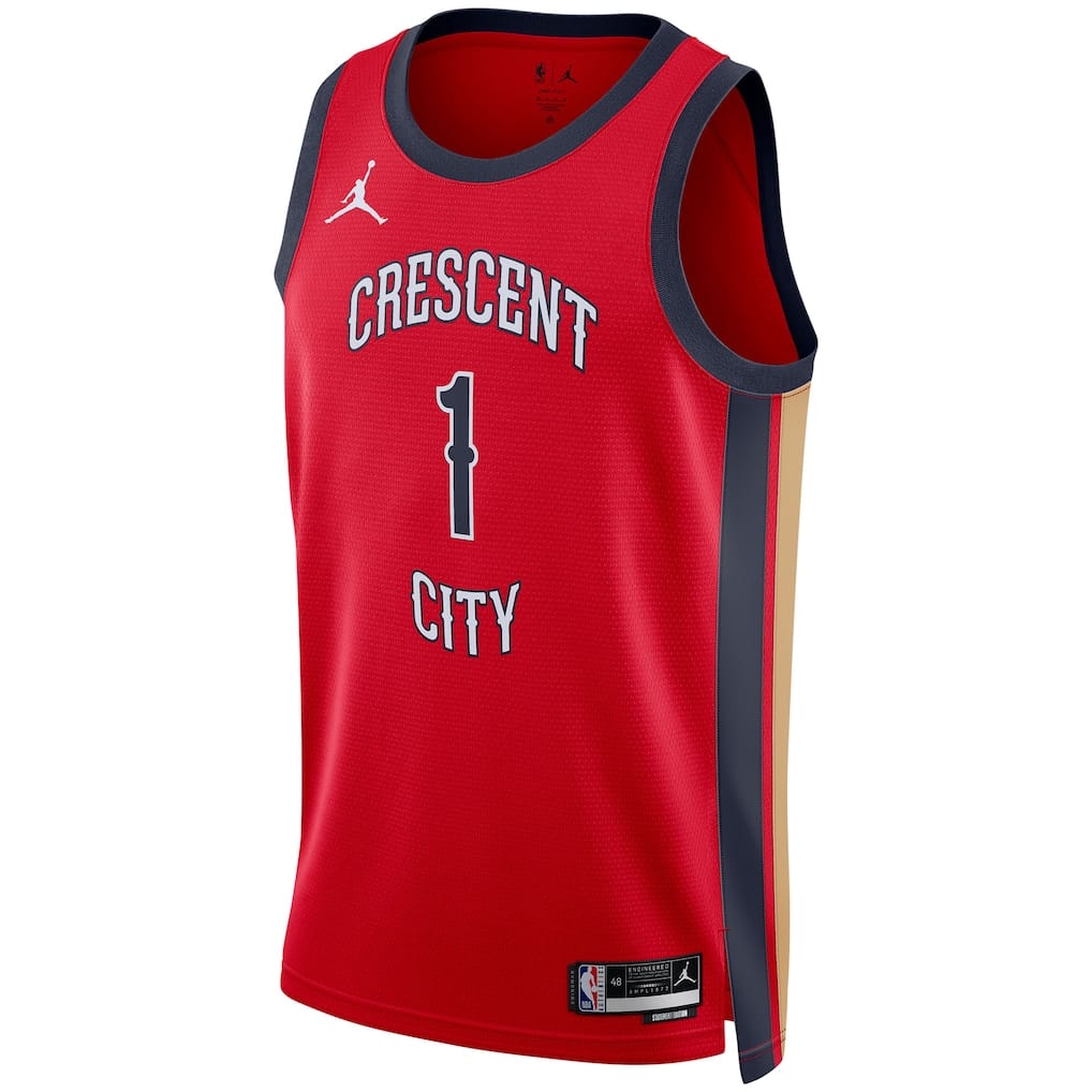 Regata New Orleans Pelicans Zion Williamson Statement Edition