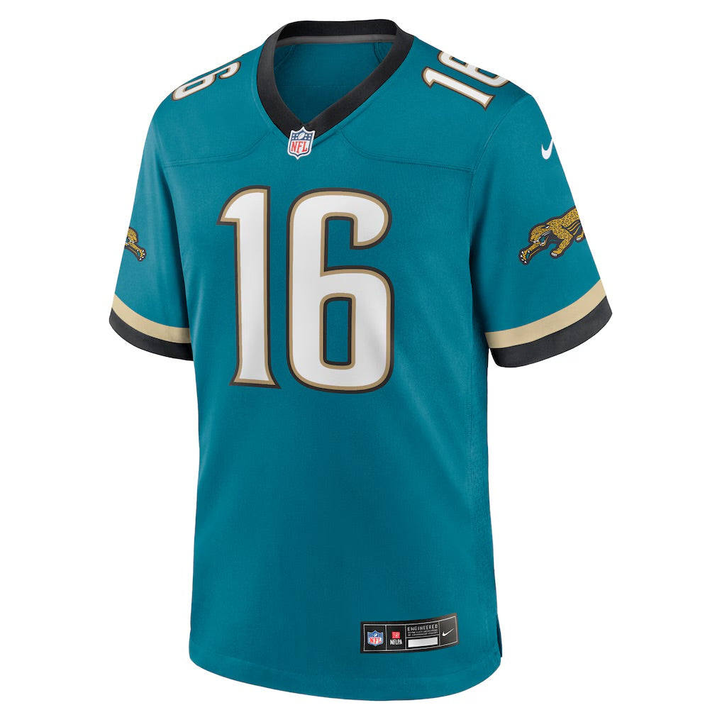 Camisa Jacksonville Jaguars Trevor Lawrence Verde-Azulado