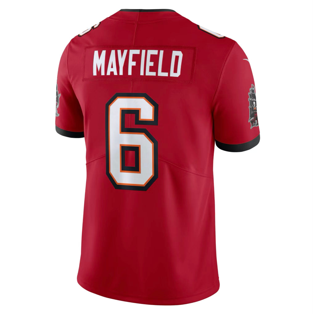 Camisa Tampa Bay Buccaneers Baker Mayfield Vermelha