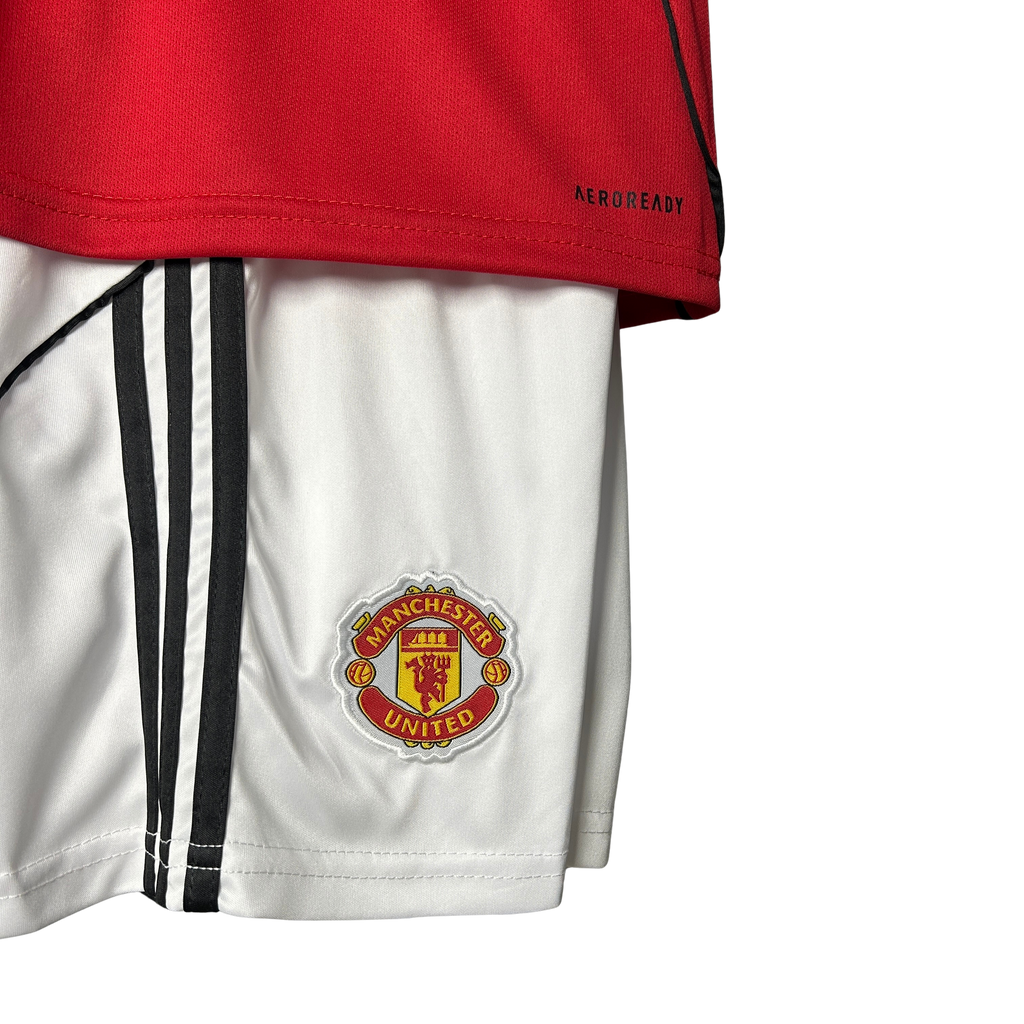 Conjunto Infantil Manchester United I 2025/26