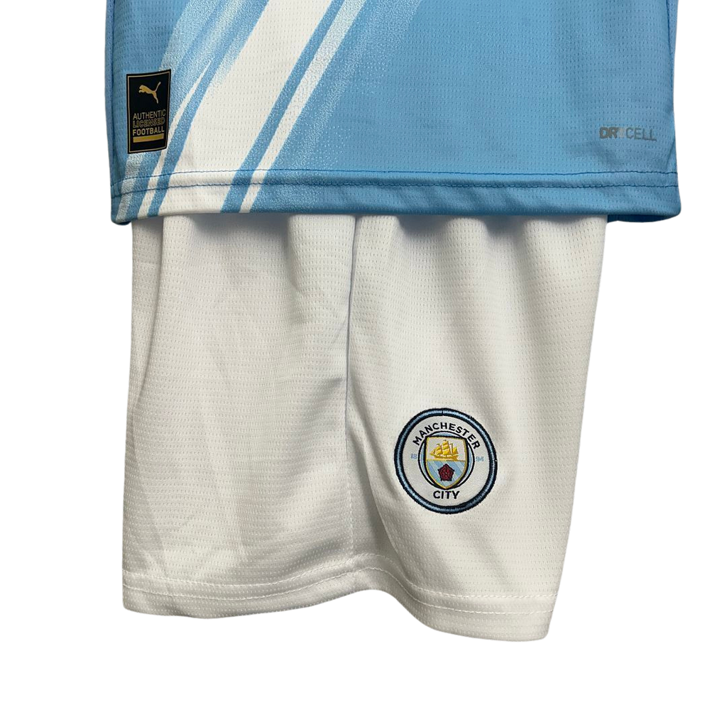 Conjunto Infantil Manchester City I 2025/26