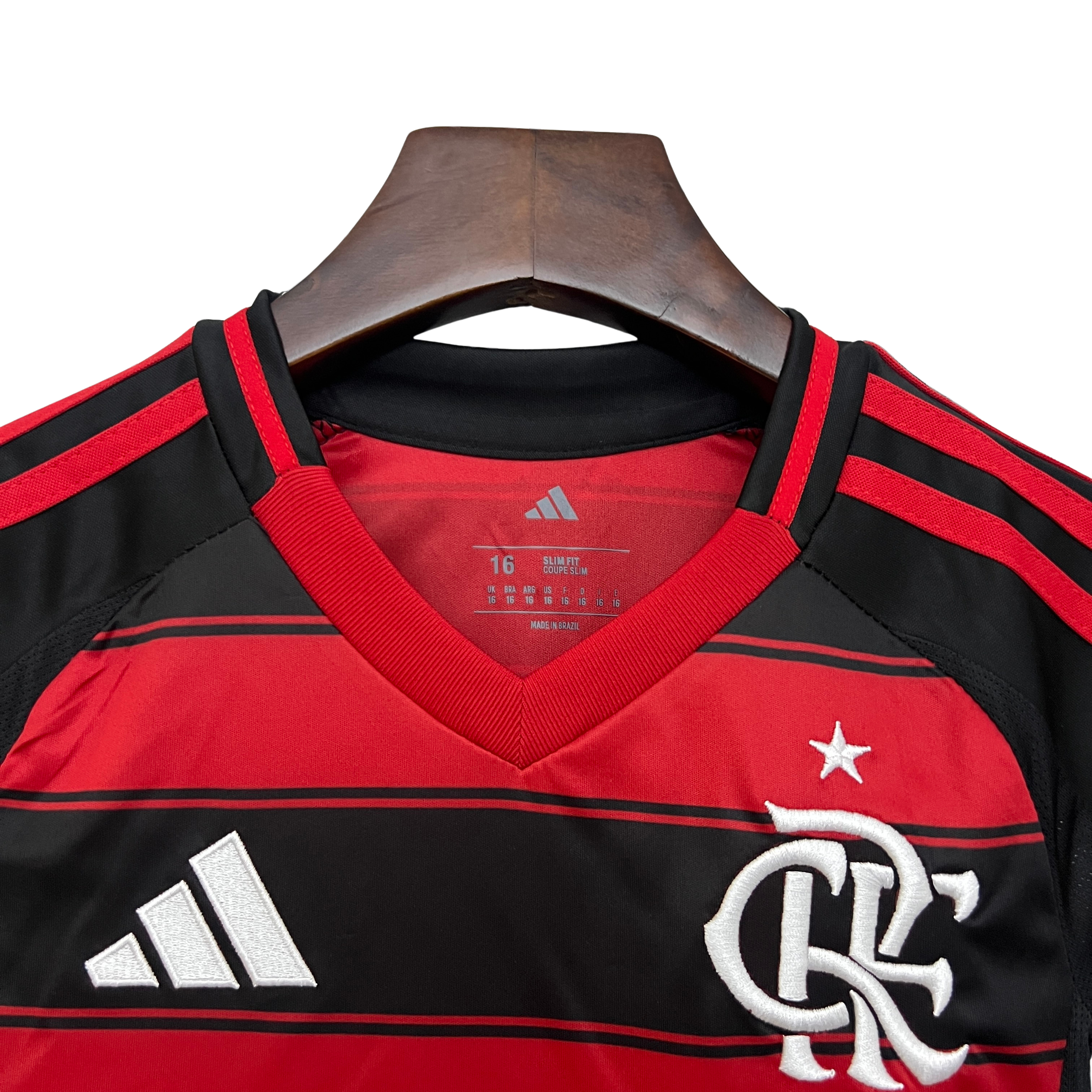 Conjunto Manga Longa Infantil Flamengo I 2025/26